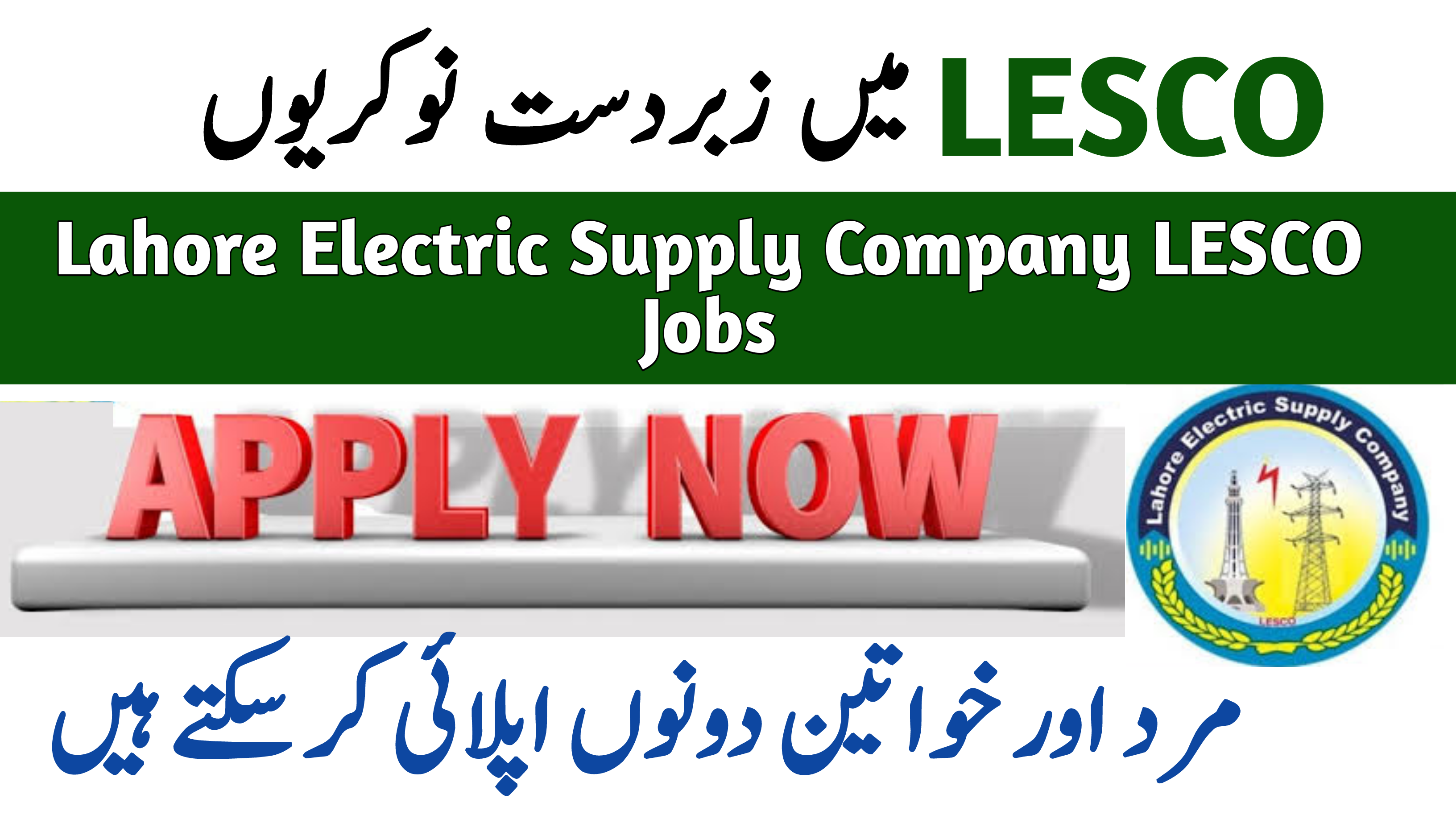 Lahore Electric Supply Company LESCO Jobs 2025