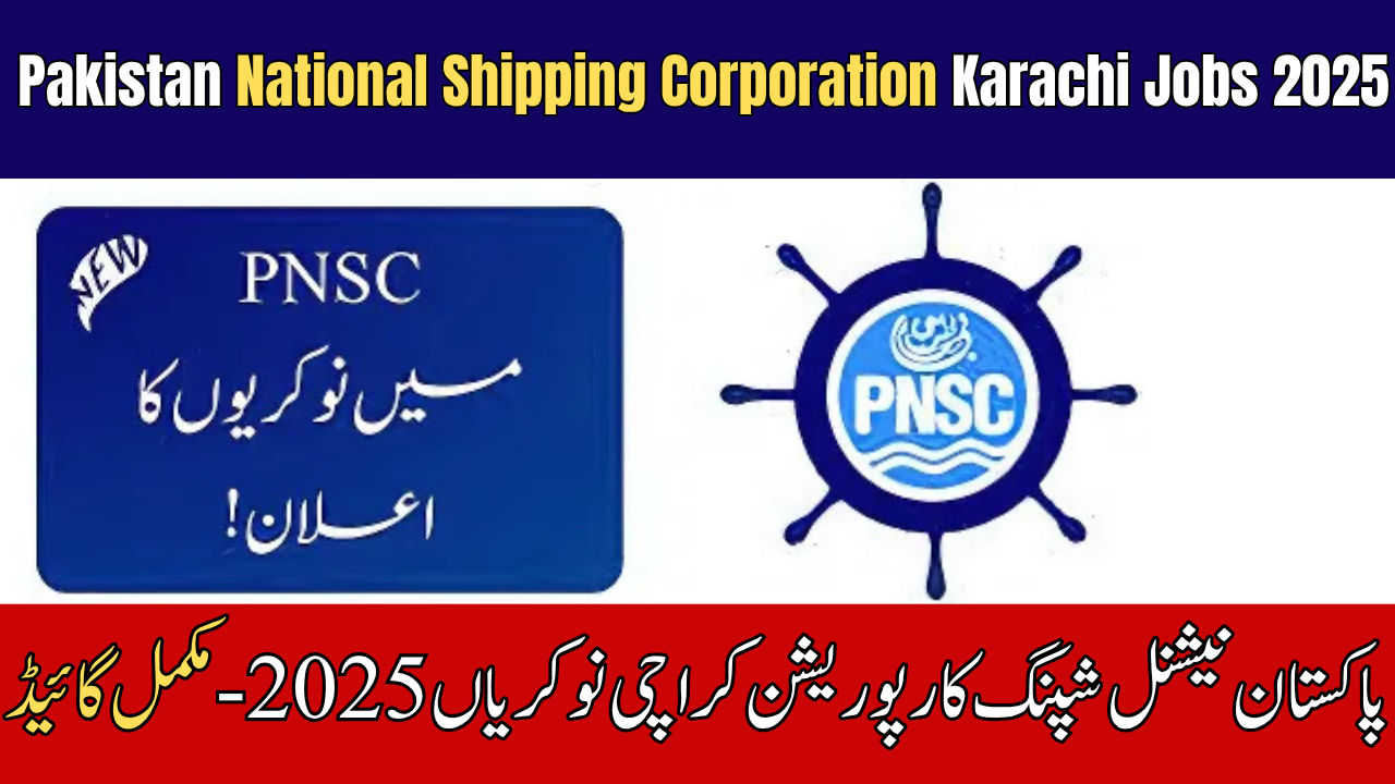 Pakistan National Shipping Corporation Karachi Jobs