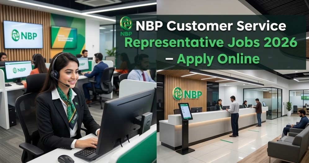 NBP Customer Service Representative Jobs 2026 – Fresh Graduates Can Apply
