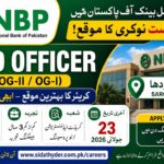 NBP CAD Officer Jobs 2026 in Sargodha – Apply Online Before the Deadline