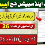 District & Sessions Judge Abbottabad Jobs 2026